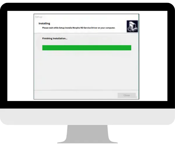 Morpho Fingerprint scanner Installtion Service